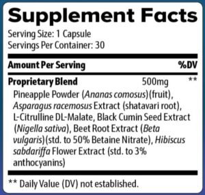 Light Steps Pro Ingredients