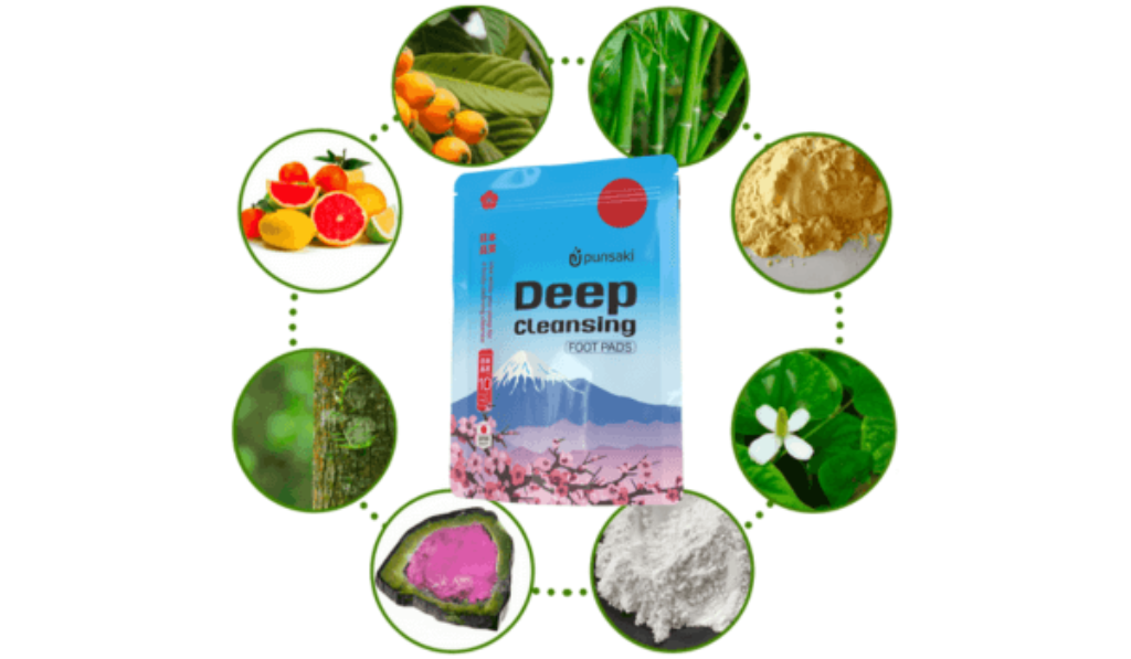 Purisaki Deep Cleansing Foot Pads Ingredients